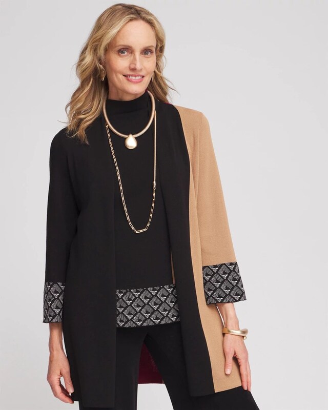 Travelers Colorblock Cardigan